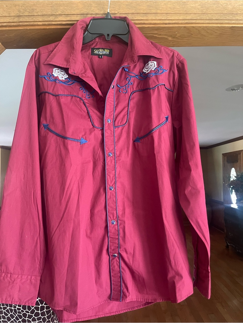 Senior De Los Cielos Pearl Snap Western Shirt
